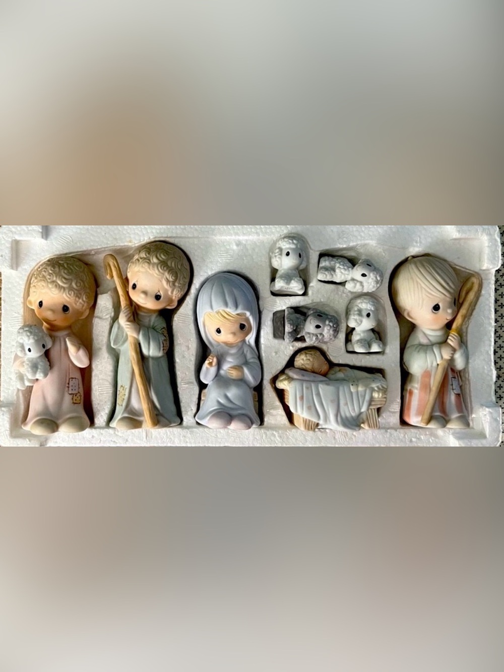 Enesco Precious Moments Nativity Figurines